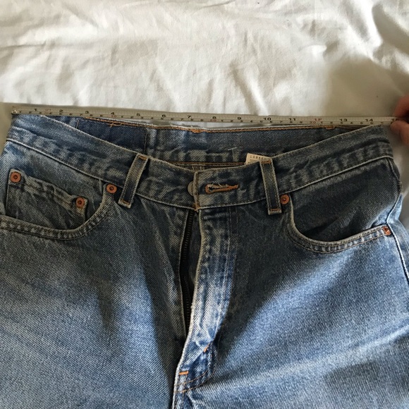 Vintage Levi’s mom jeans high waist distressed 30 - Picture 7 of 8